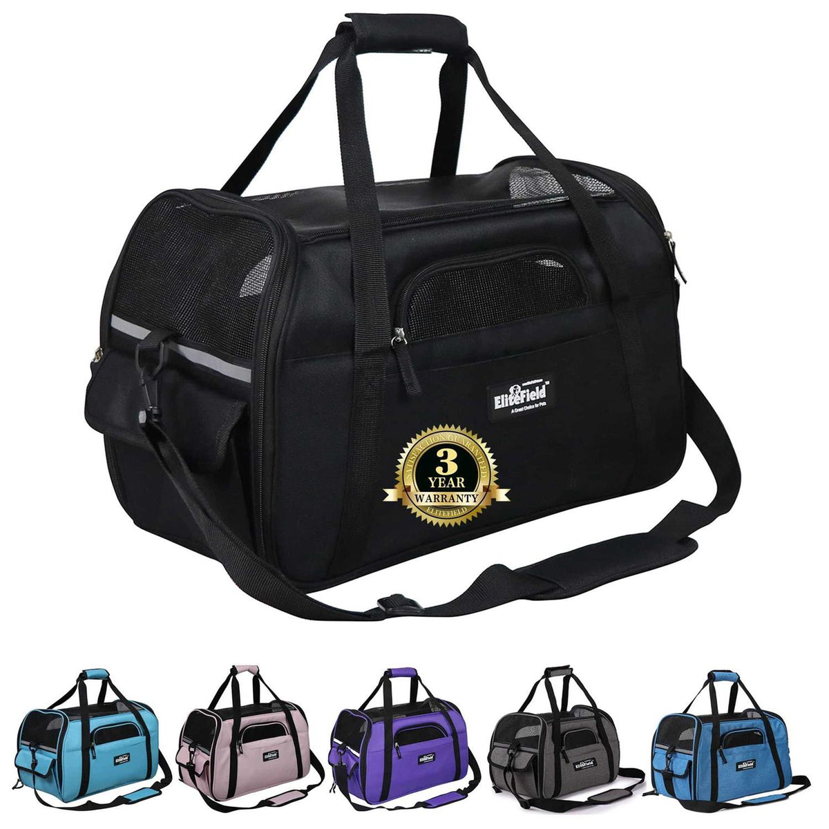 Soft-Sided Pet Carrier Bag K417