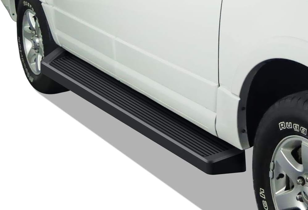 Black Running Boards for Ford Expedition SUV 4-Door D88091