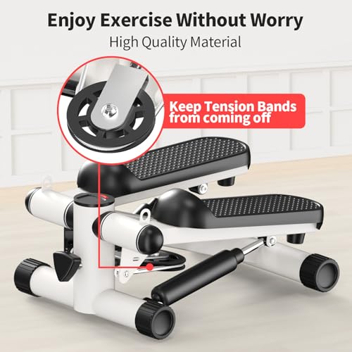 2-in-1 Stepper Machine with Resistance Bands E6828