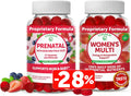 Prenatal Vitamin and Women's Multivitamin Gummies Bundle S1925