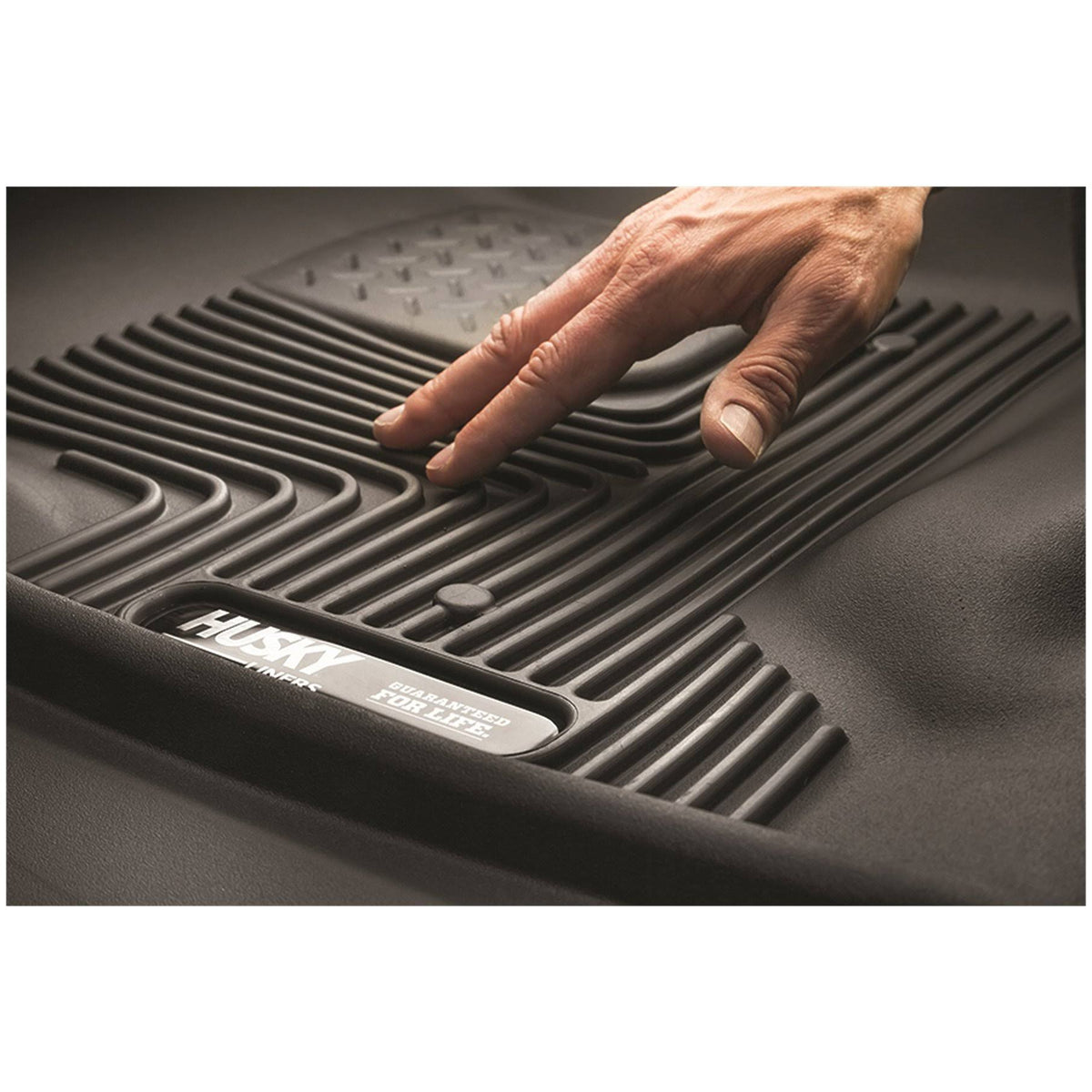 Black Front Floor Liners Q322773
