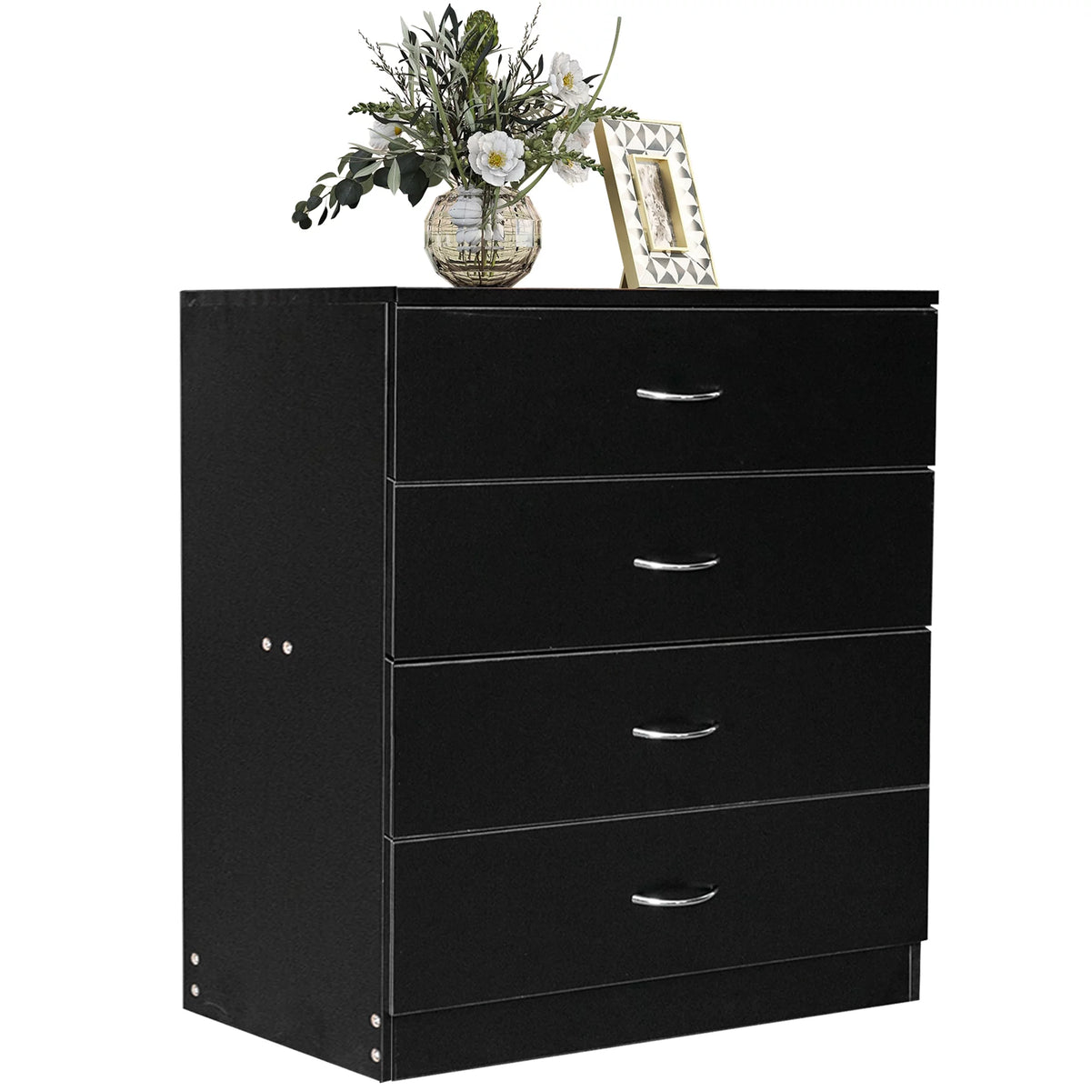 White 3 Drawer Wood Dresser A668387