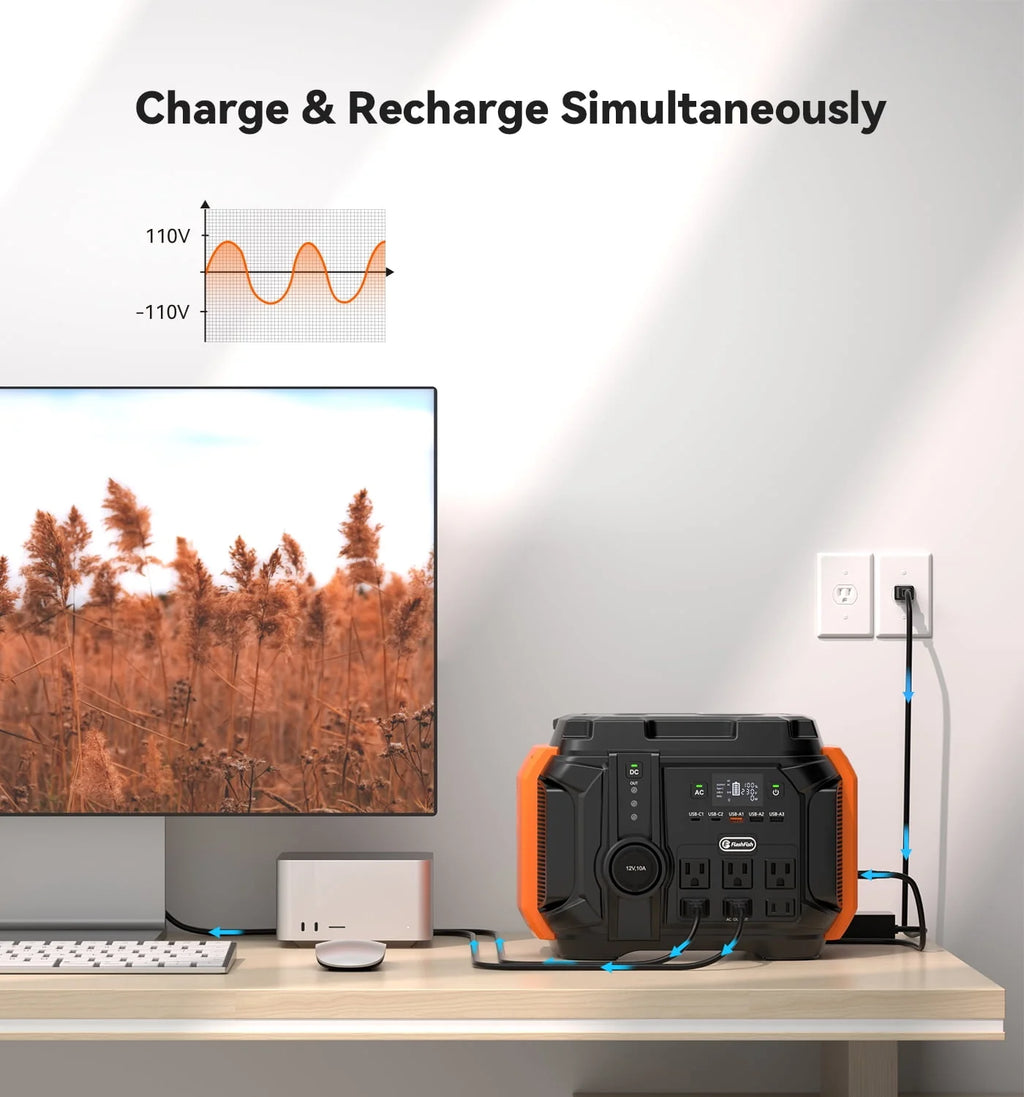 600W Portable Power Station Q33586