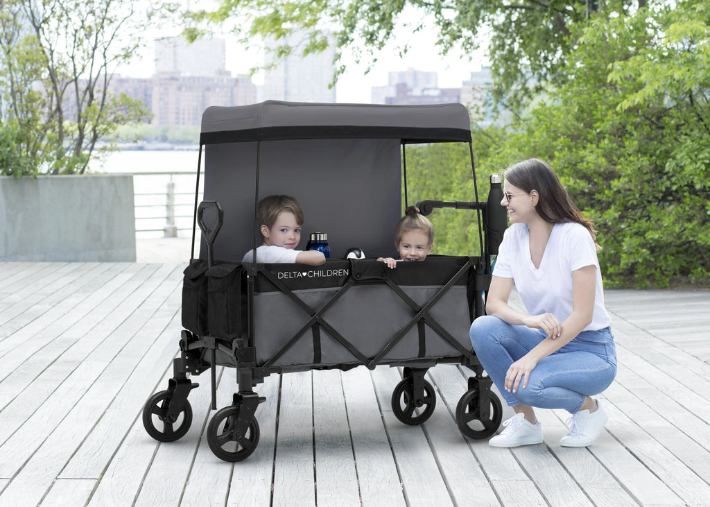 Grey/Black Stroller Wagon K9665