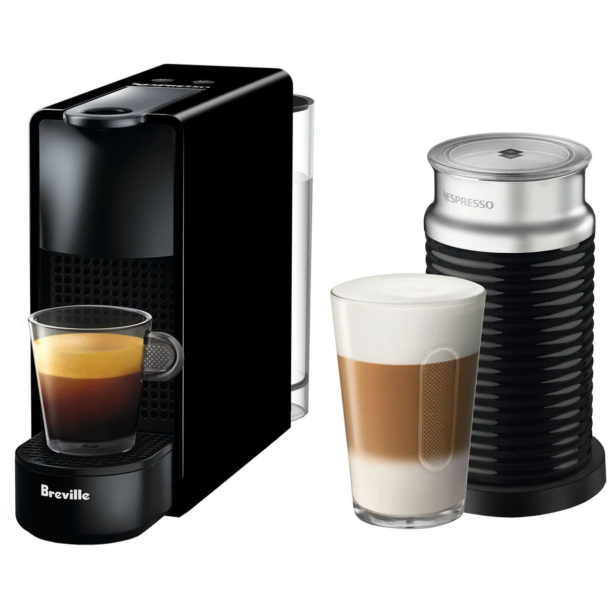 Single-Serve Espresso Machine and Milk Frother D69083