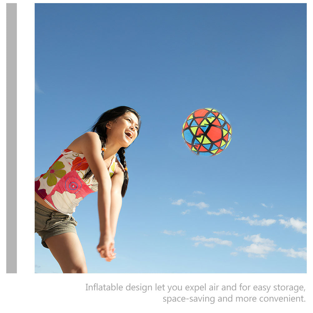6 Pcs Inflatable Beach Ball Volleyball for Kids N667