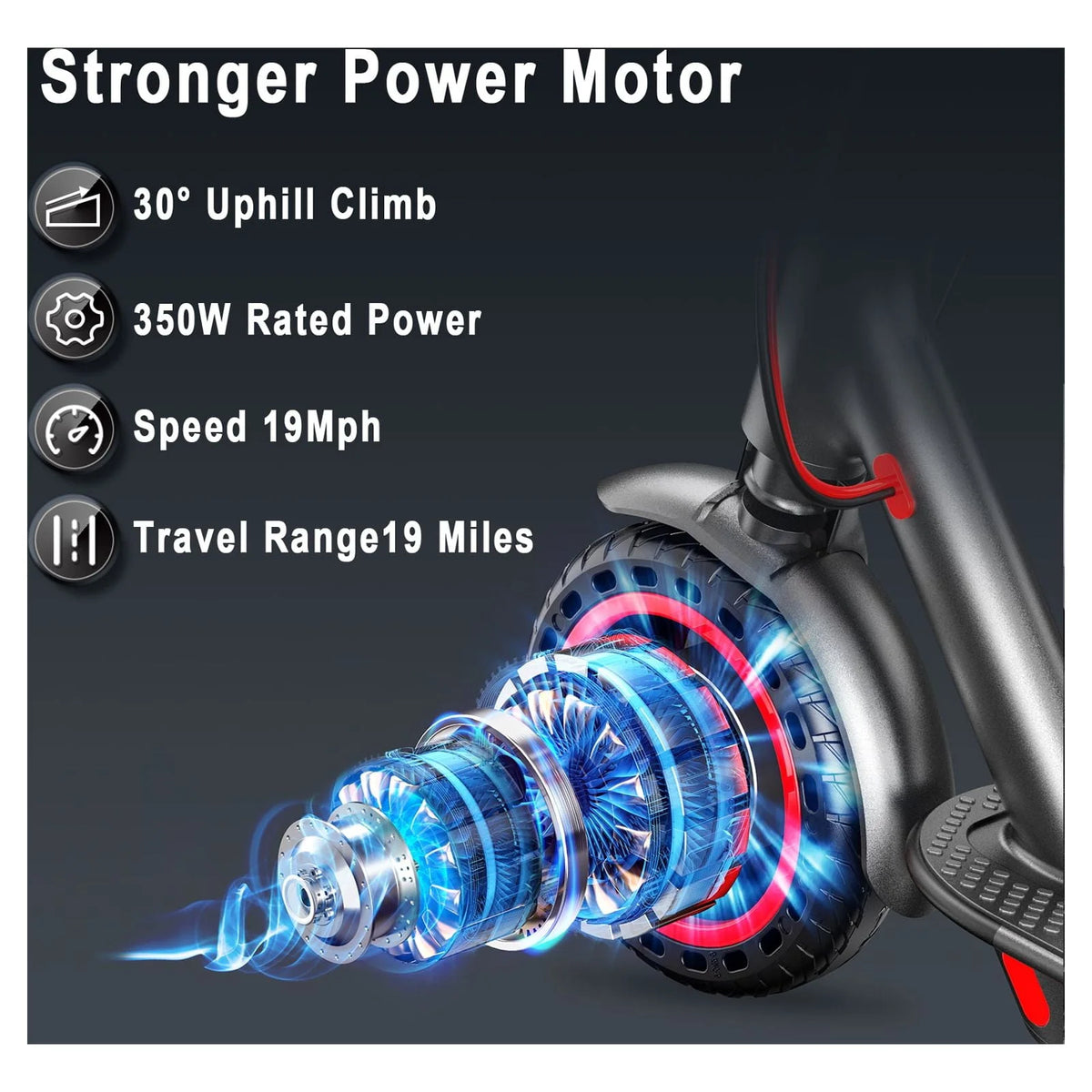350W Foldable Electric Scooter V8336