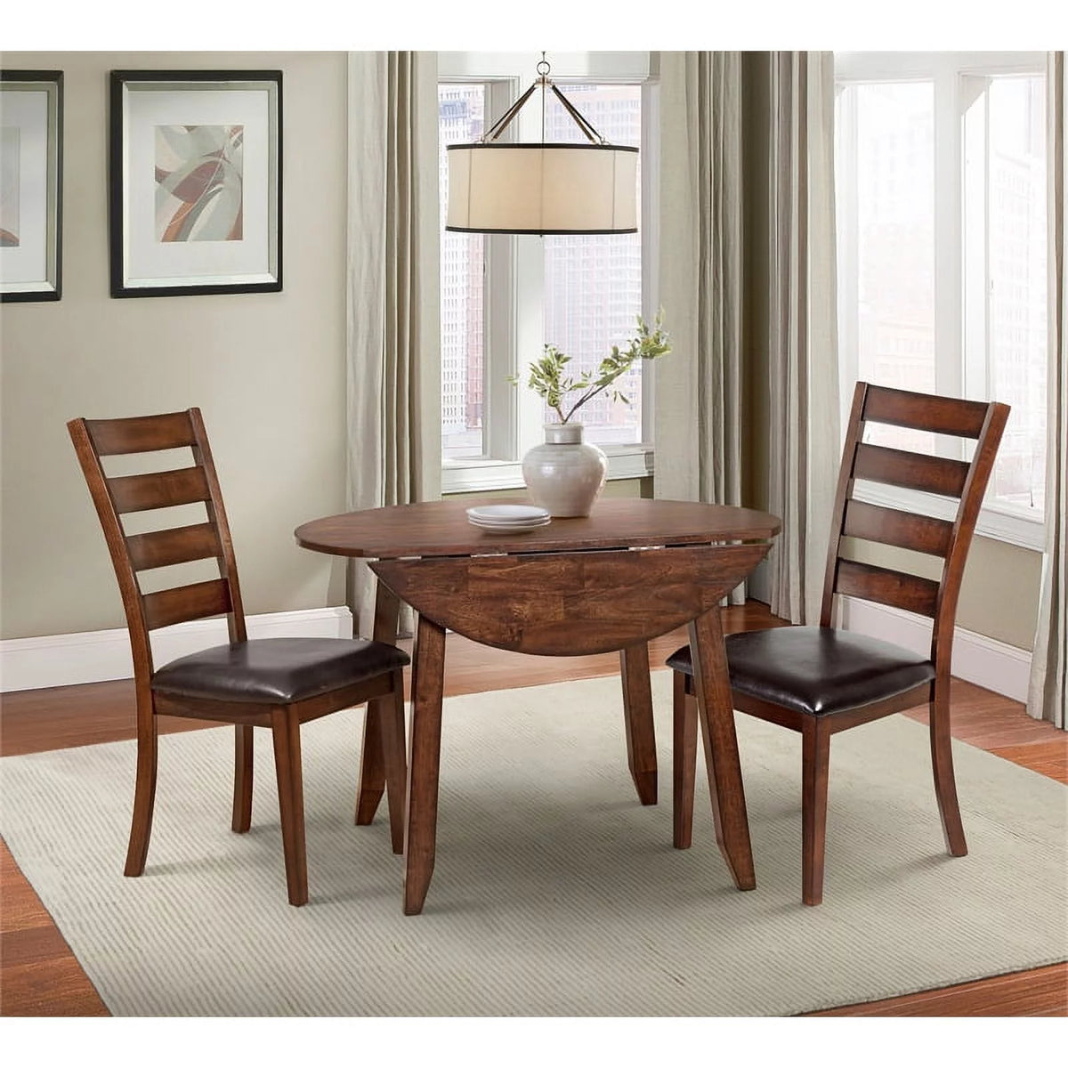 42" Drop-Leaf Dining Table B31950