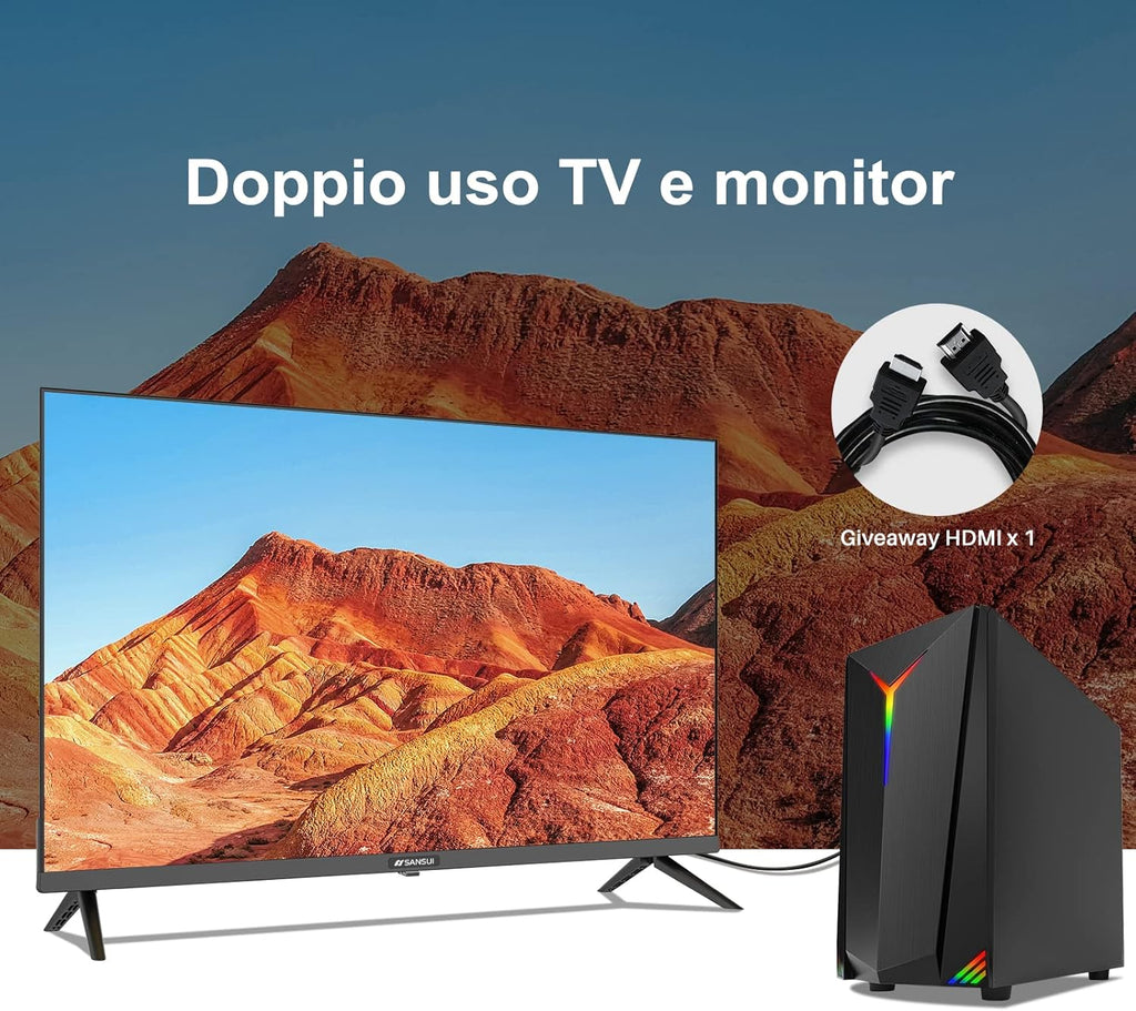 32 inch 720p HD HDR Smart LED TV T851401