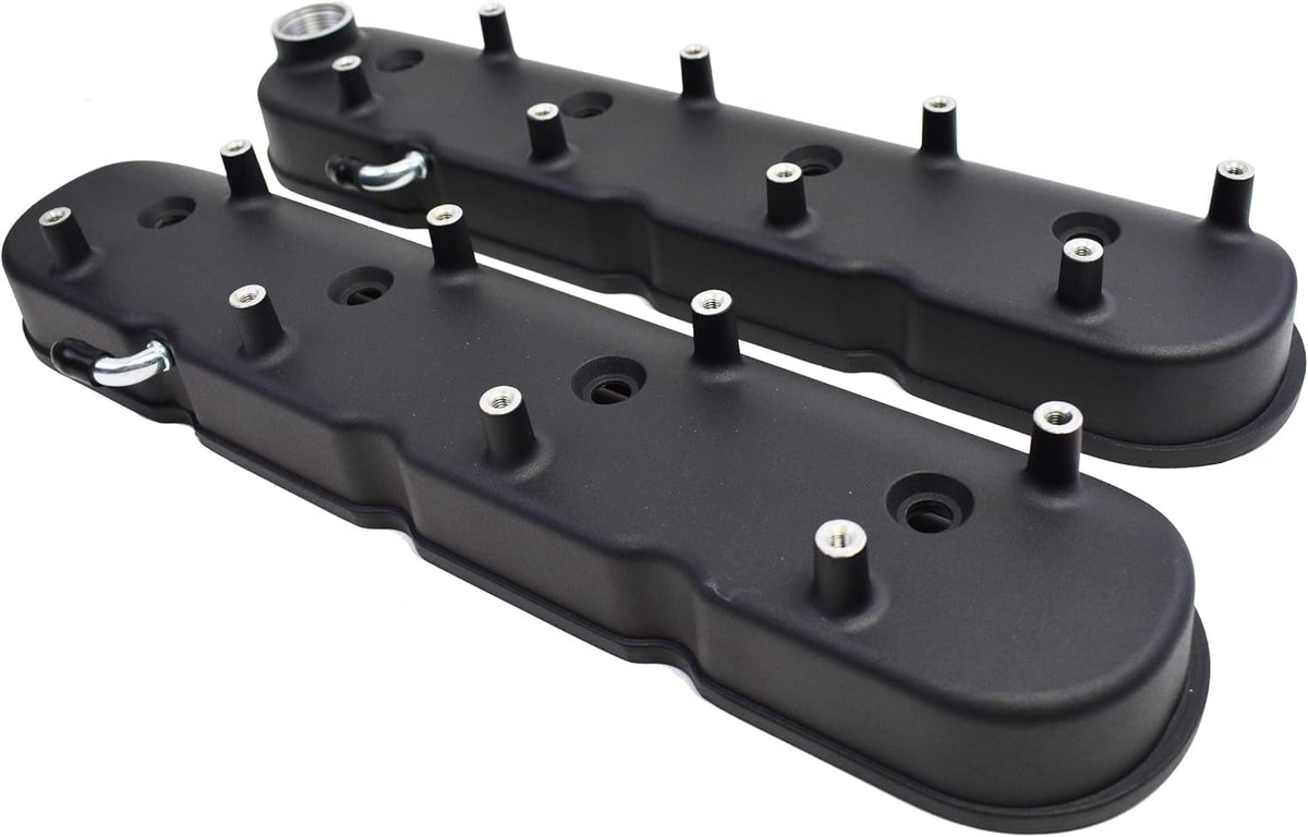 Polished Cast Aluminum Valve Covers for Chevy Small Block V8 Y7704