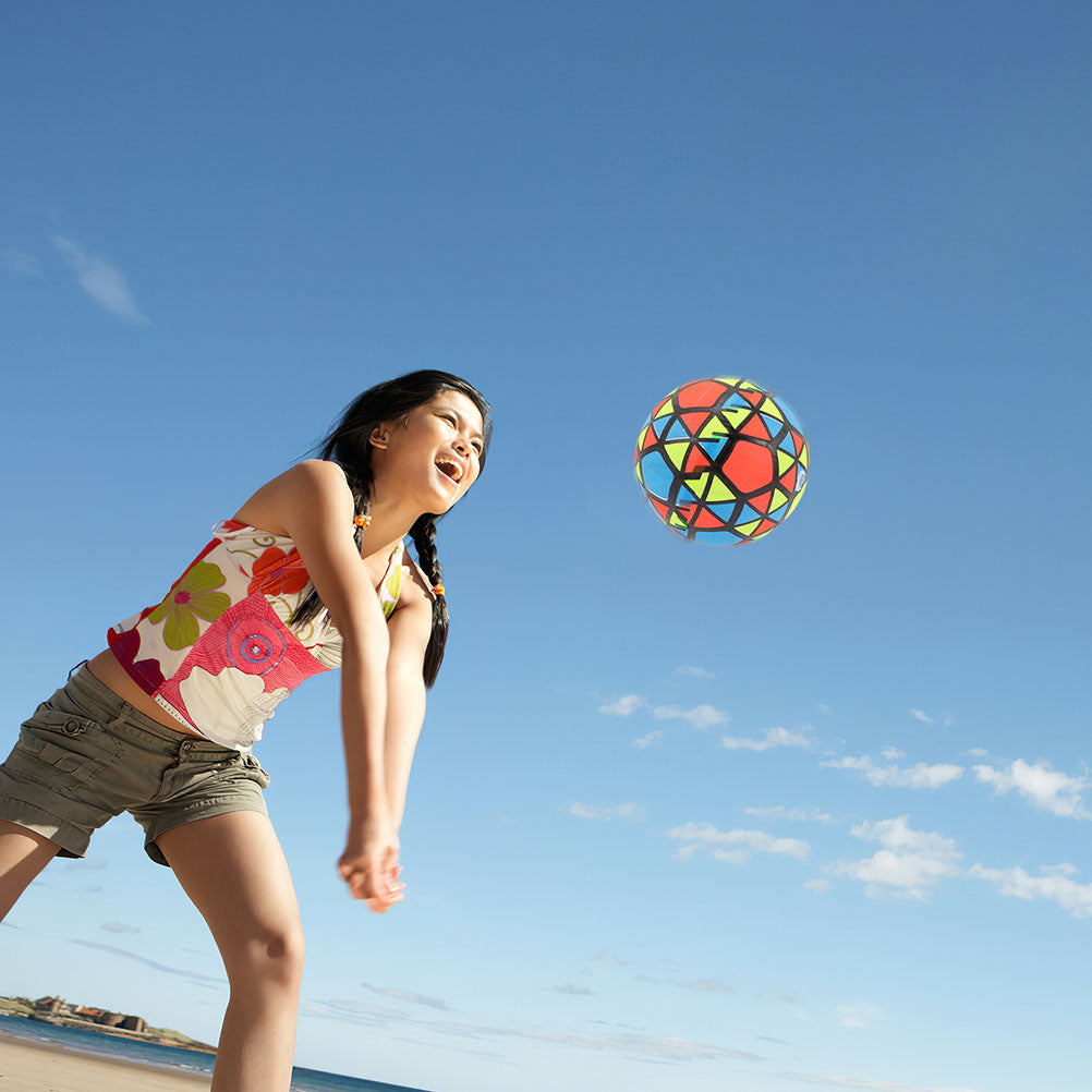 6 Pcs Inflatable Beach Ball Volleyball for Kids N667