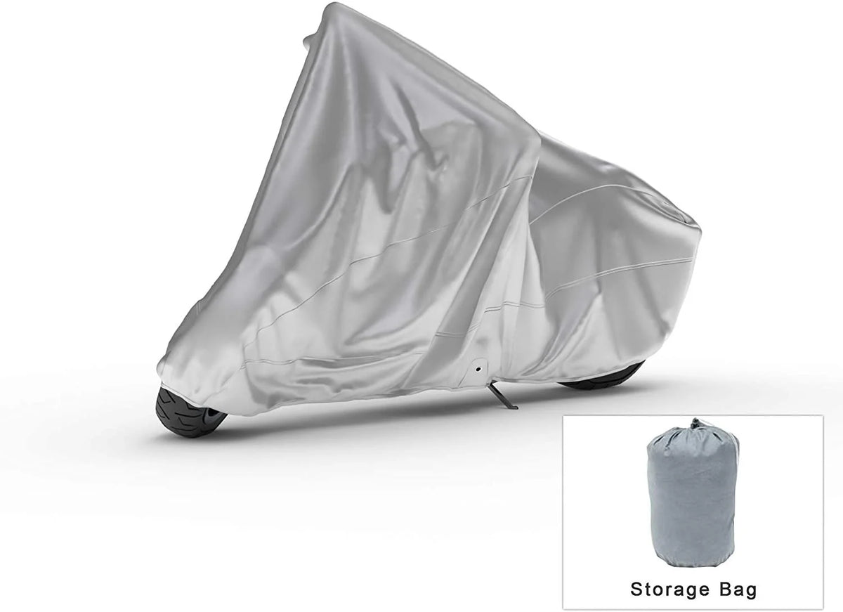 Motorcycle Cover for 1988 Vespa Px150e Scooter with Reinforced Securing Straps and Storage Bag U259185