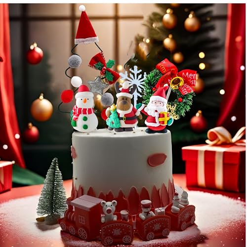 Christmas Cake Toppers E412588