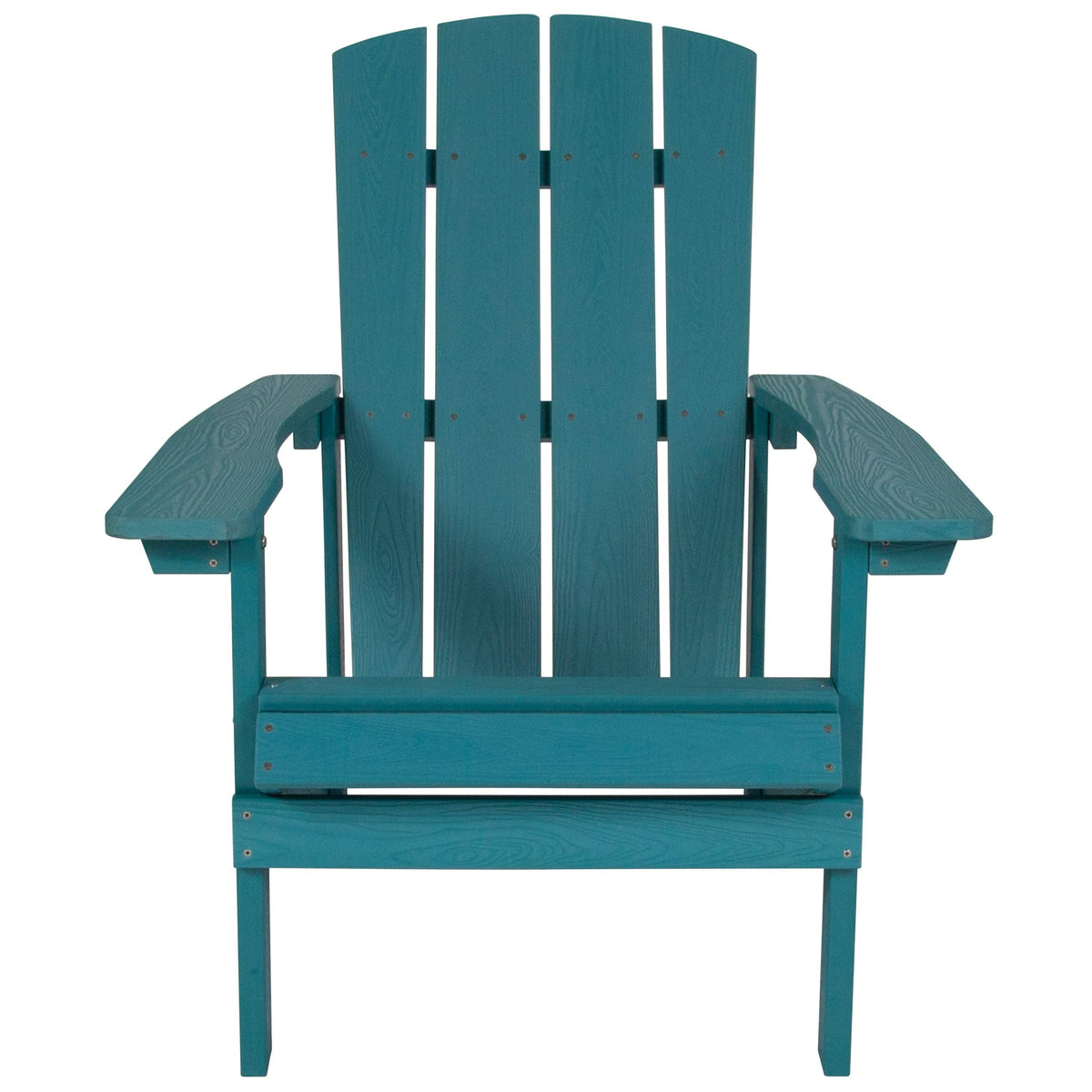 Green Faux Wood Adirondack Chair X4773