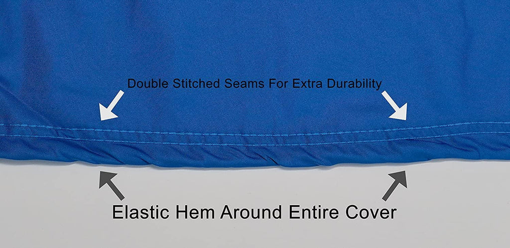 Blue/Black All Weather Jet Ski Cover with Storage Bag J343553