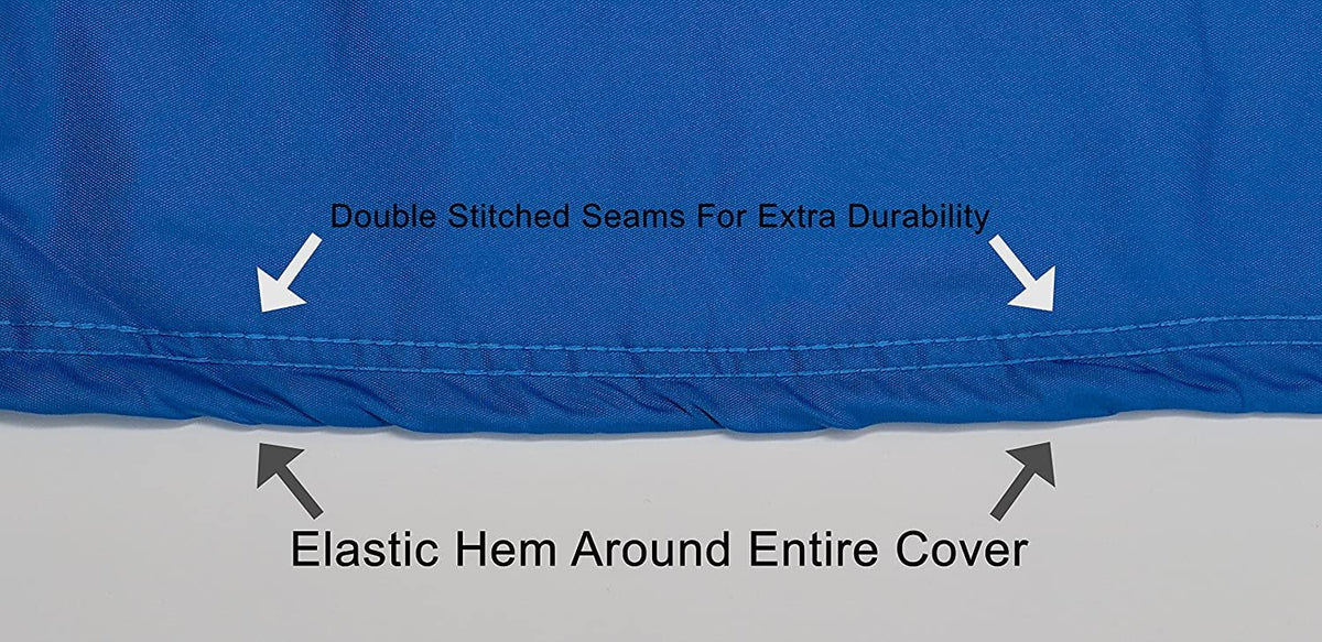 Blue/Black All Weather Jet Ski Cover with Storage Bag J343553