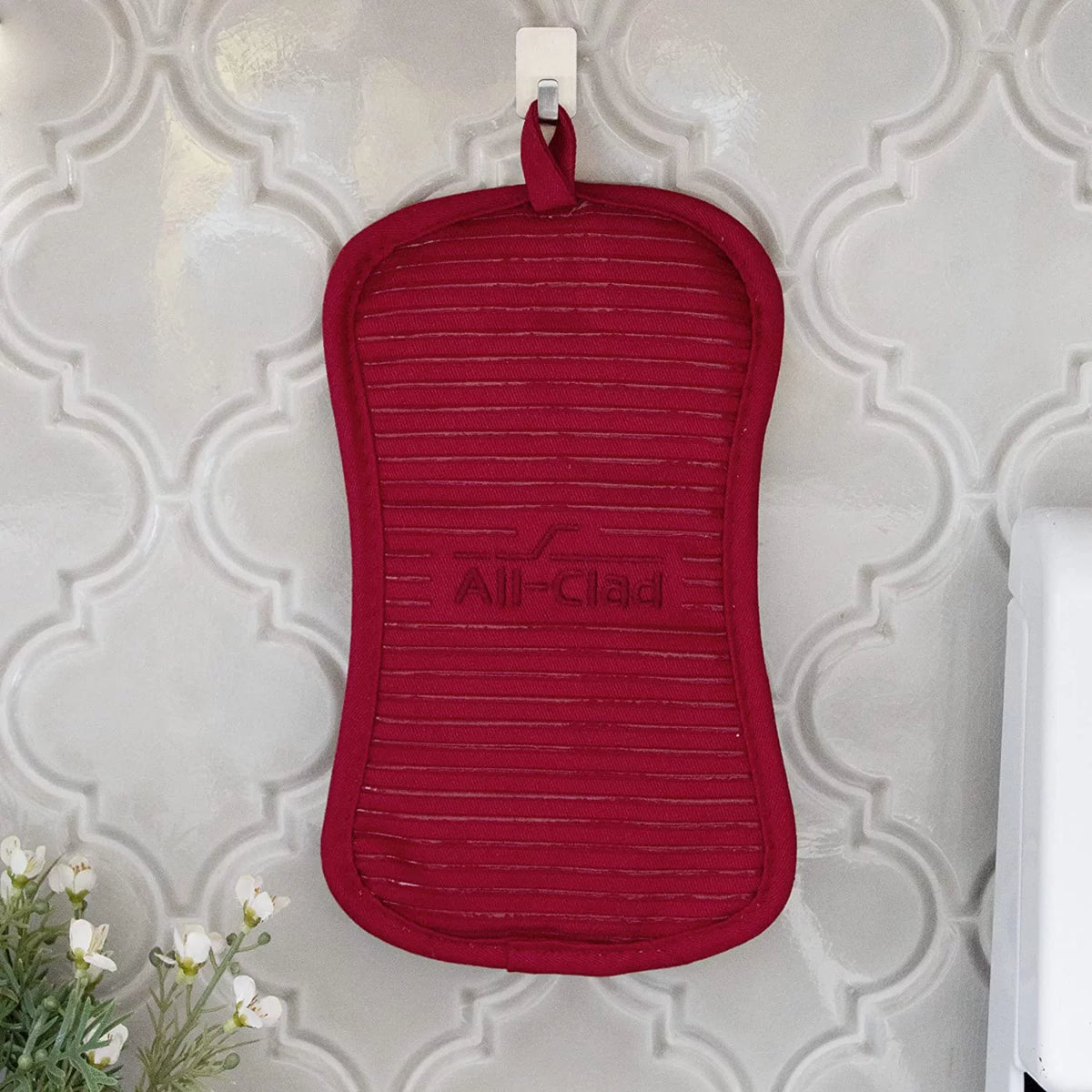 Pot Holder & Heating Pad, 2-Pack 100% Cotton Heat Resistant W807121