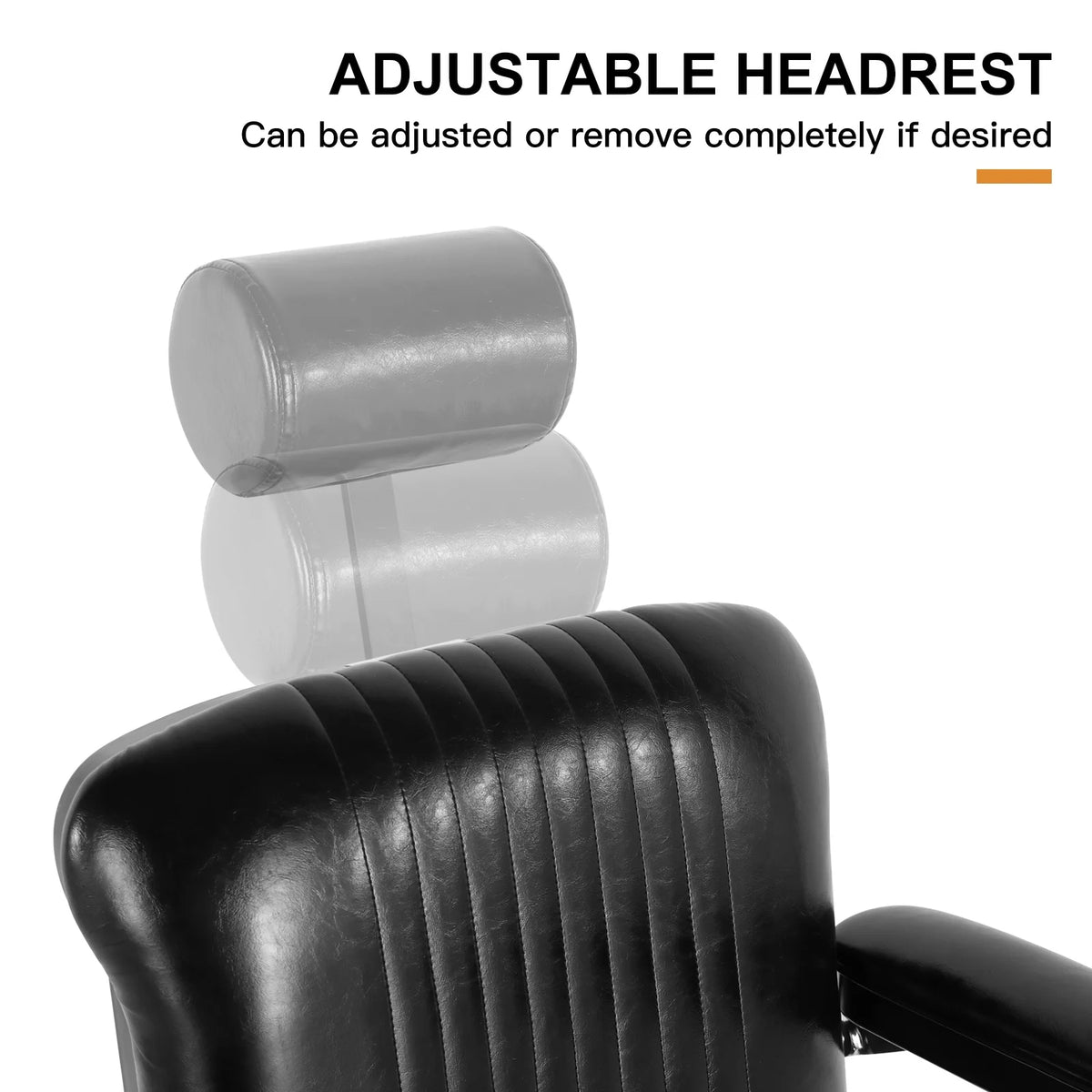 Black Hydraulic Recliner Barber Chair L998