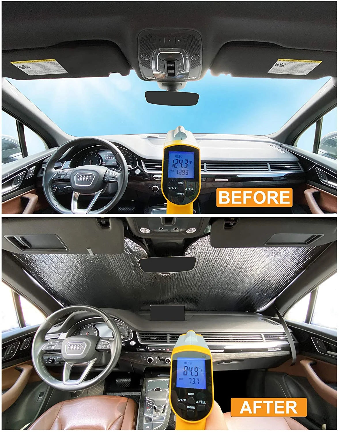 Front Windshield Sunshade for Hyundai Santa Fe W4685