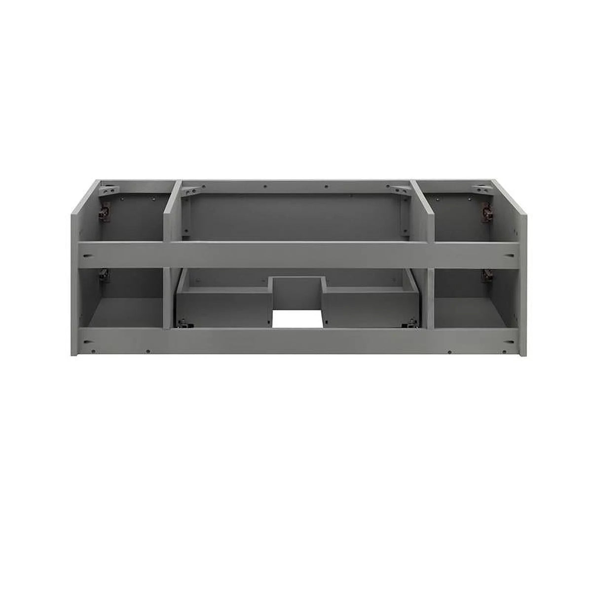 48" Gray Solid Wood Bathroom Cabinet N110838