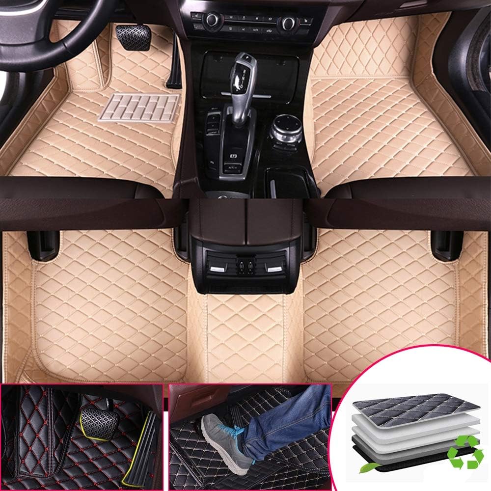 Black All Weather Car Floor Mats S631