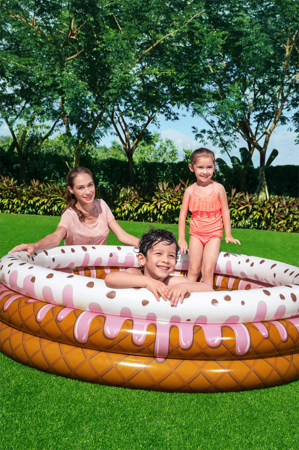 Inflatable Round Kiddie Pool Y820