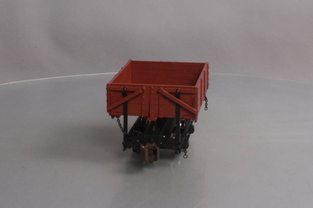 Brown Wood Side Dump Car R680