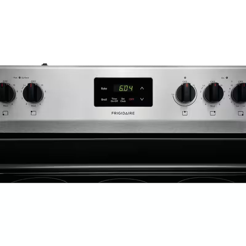 5 Element Freestanding Electric Range in Stainless Steel G921