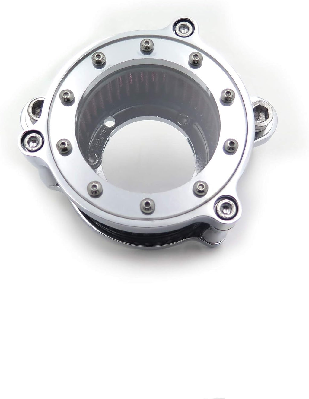 Chrome Air Cleaner Intake Filter System Kit Pack of 2 J1075