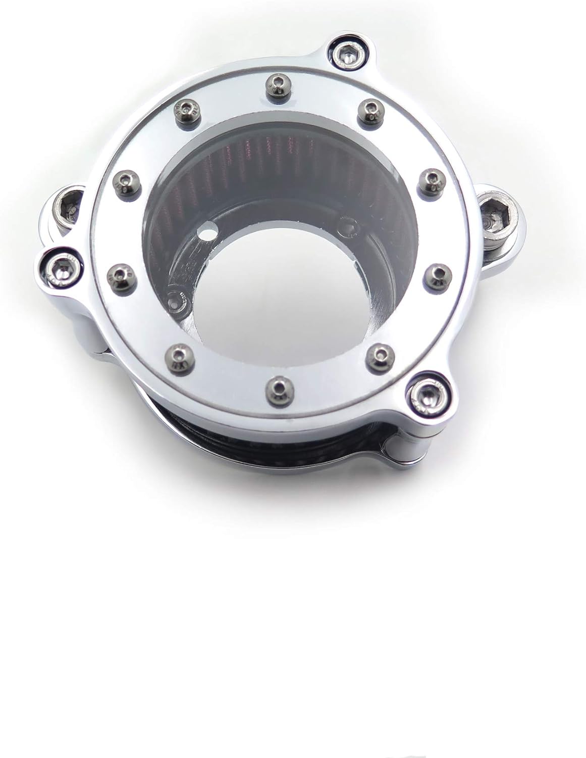 Chrome Air Cleaner Intake Filter System Kit Pack of 2 J1075