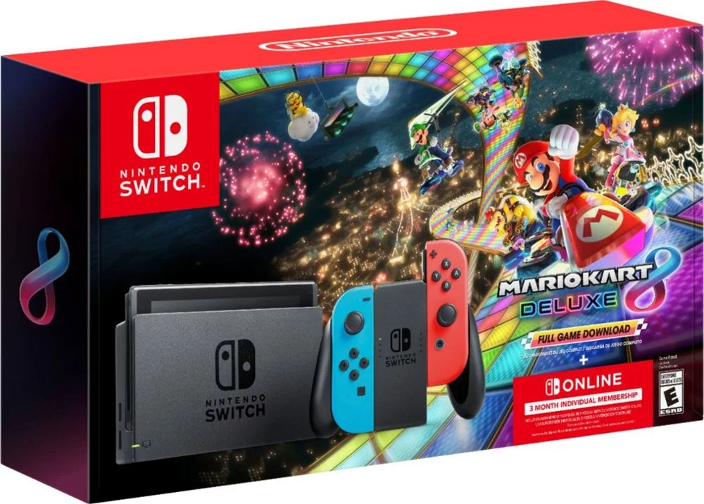 Switch Console with Blue & Red Joy-Con J547