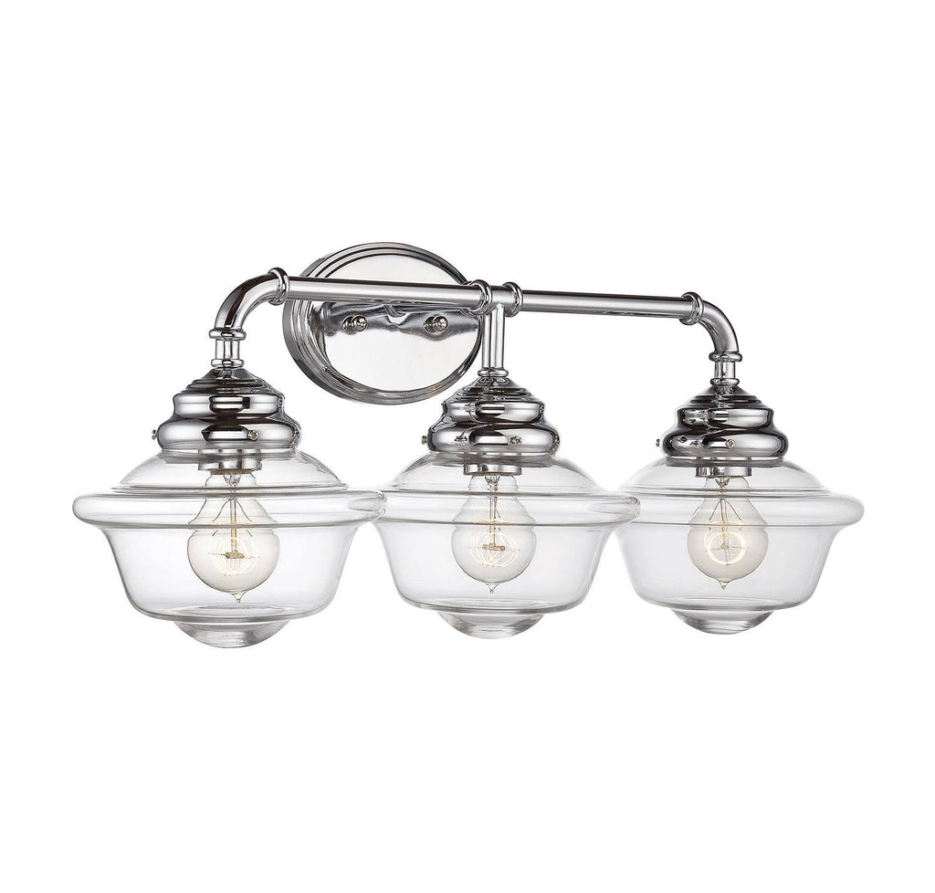 Chrome 3 Light Bath Bar K997054