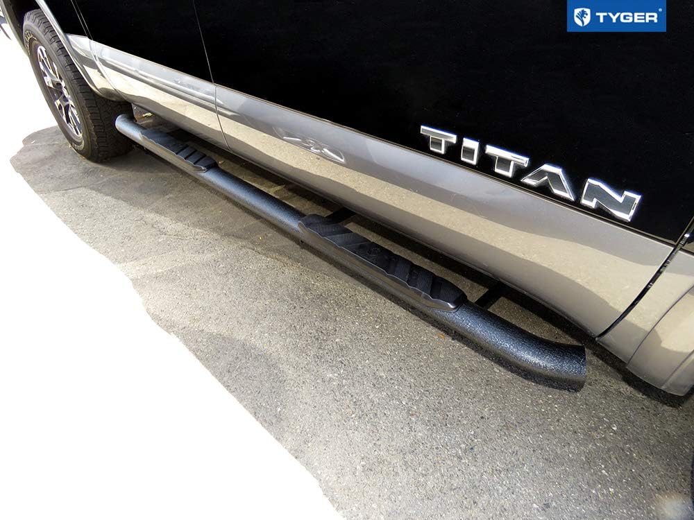 Textured Black 3.5" Side Step Nerf Bars B7830