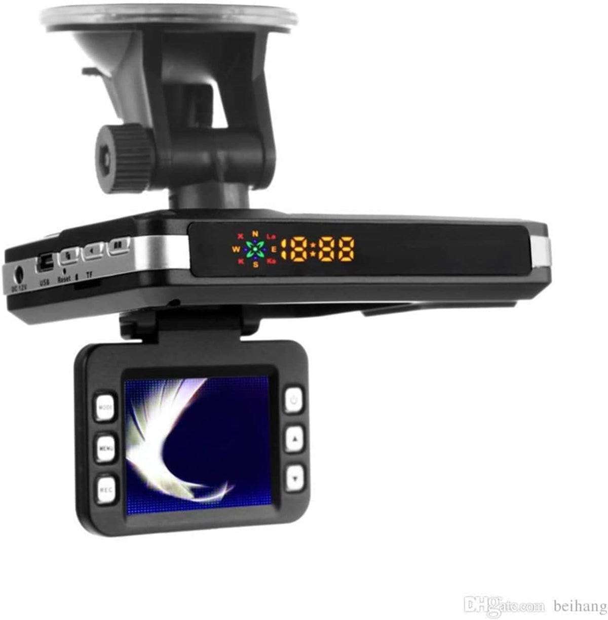 2 in1 Dash Cam Radar Detector Pack of 2 D654662