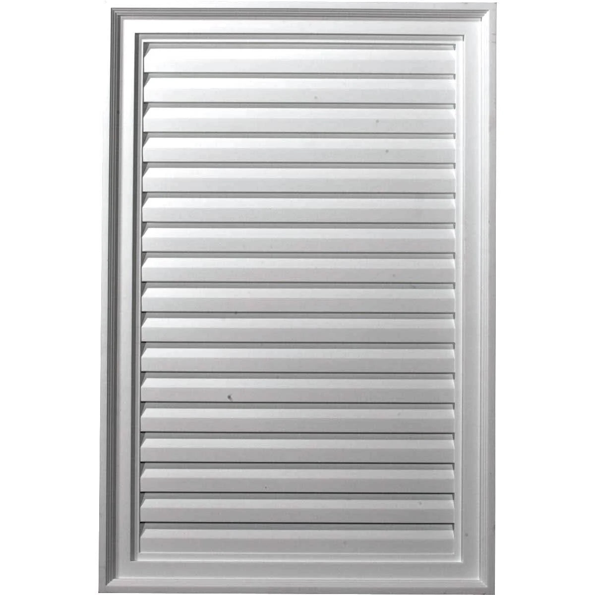 24x22W x 35x22H Vertical Urethane Gable Vent Louver R99127