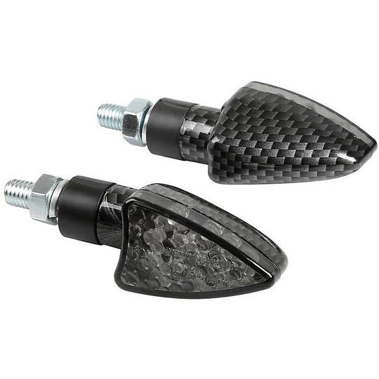 Arrow Motorcycle Pair LED Carbon Look I3803