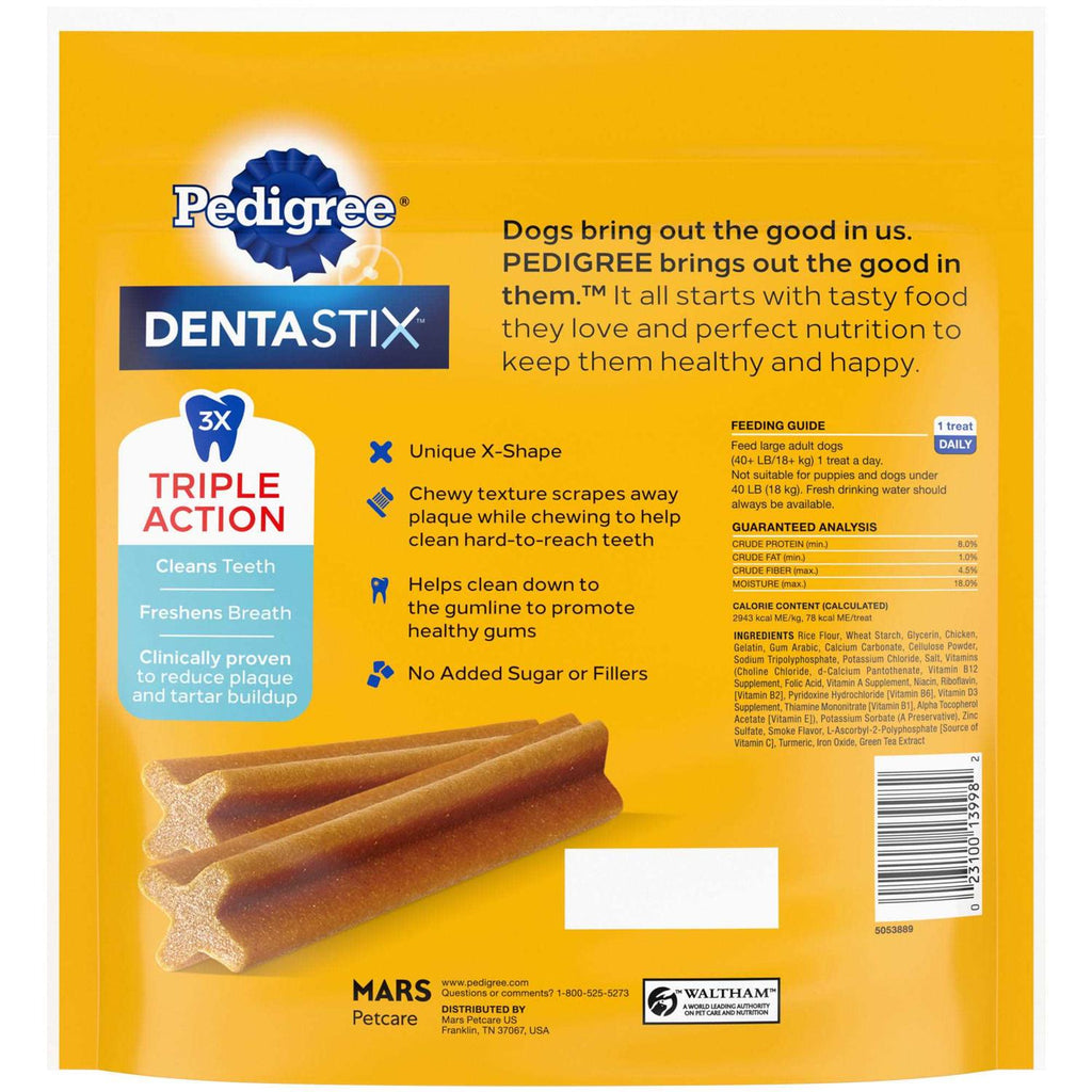 Large Original Dental Dog Treats E9112
