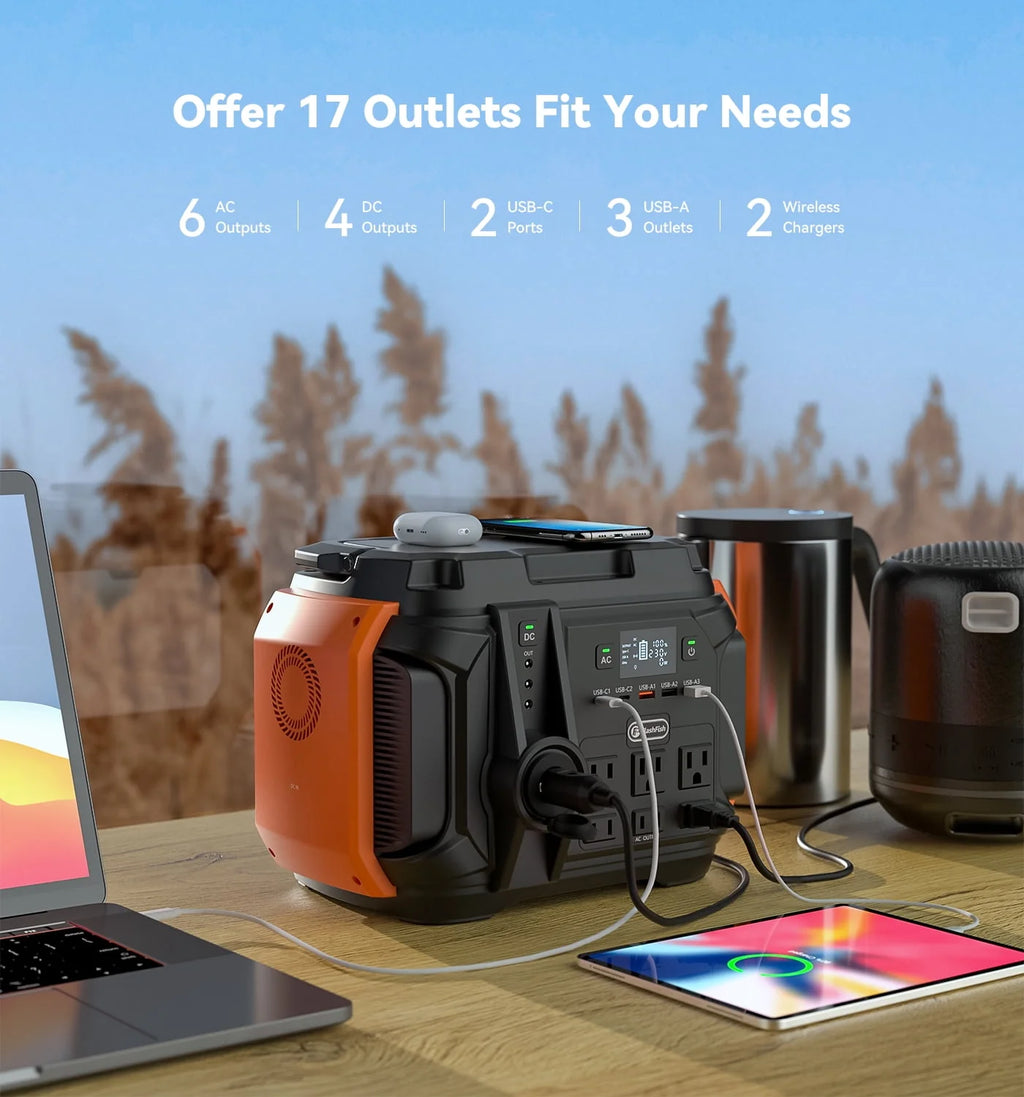 600W Portable Power Station Q33586