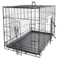 Double-Door Folding Wire Dog Crate E4046