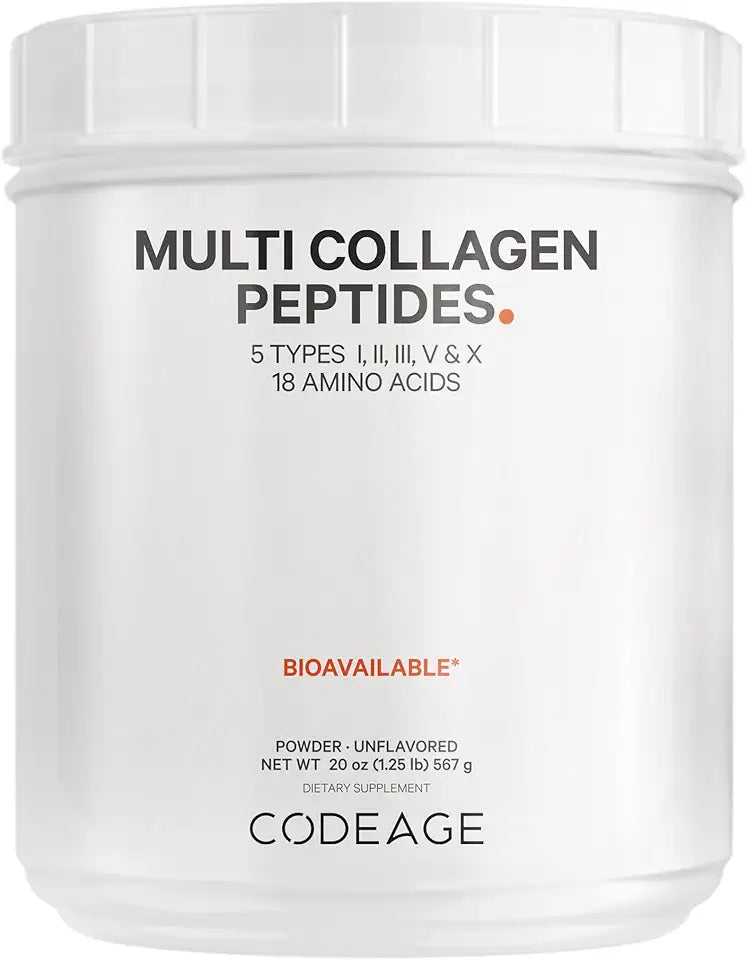 Hydrolyzed Multi Collagen Protein Powder Peptides, 20 Ounces U401707