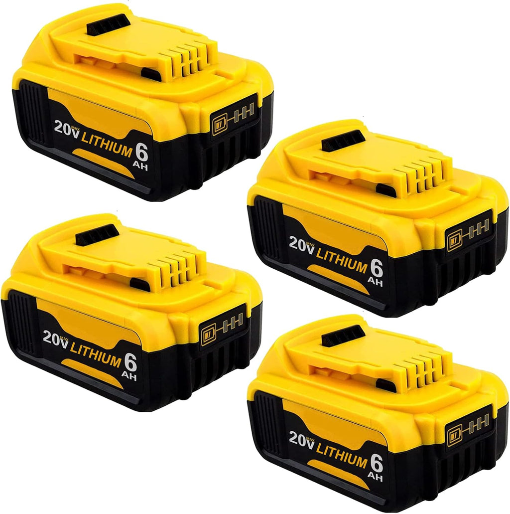6.0Ah 20 Volt DCB206 Battery 4 Packs I869