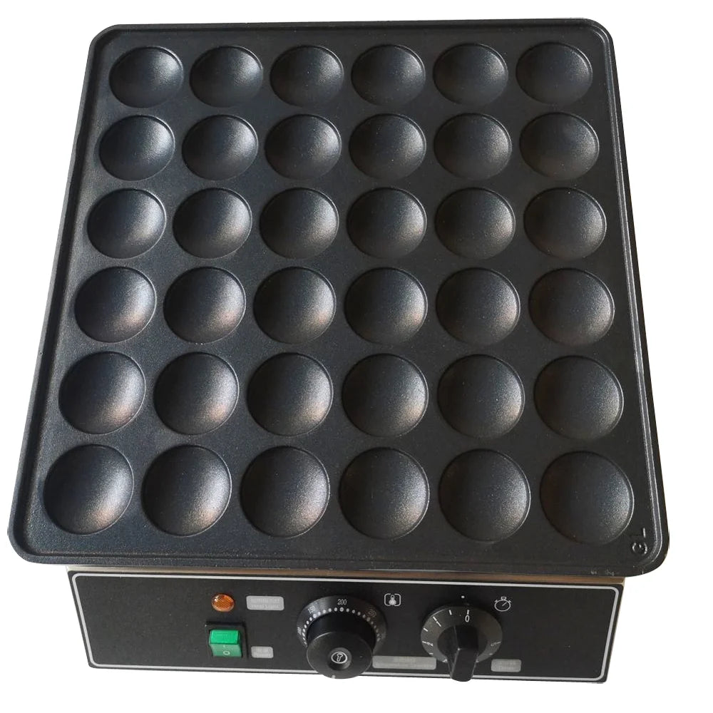 36 Holes Electric Mini Waffle Pancake Maker Stainless Steel 1000W M88306