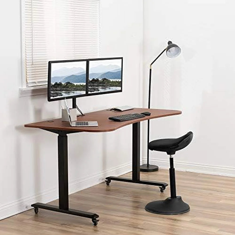 63 X 32 Inch Universal Table Top Dark Walnut Desktop H796958