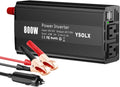 800W Power Inverter DC 12V to 110V AC Converter Car Plug Adapter Outlet Charger I48301