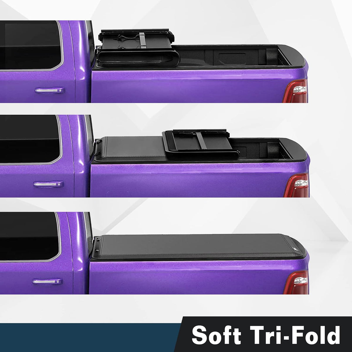 Soft Tri-fold Truck Bed Tonneau Cover X684539