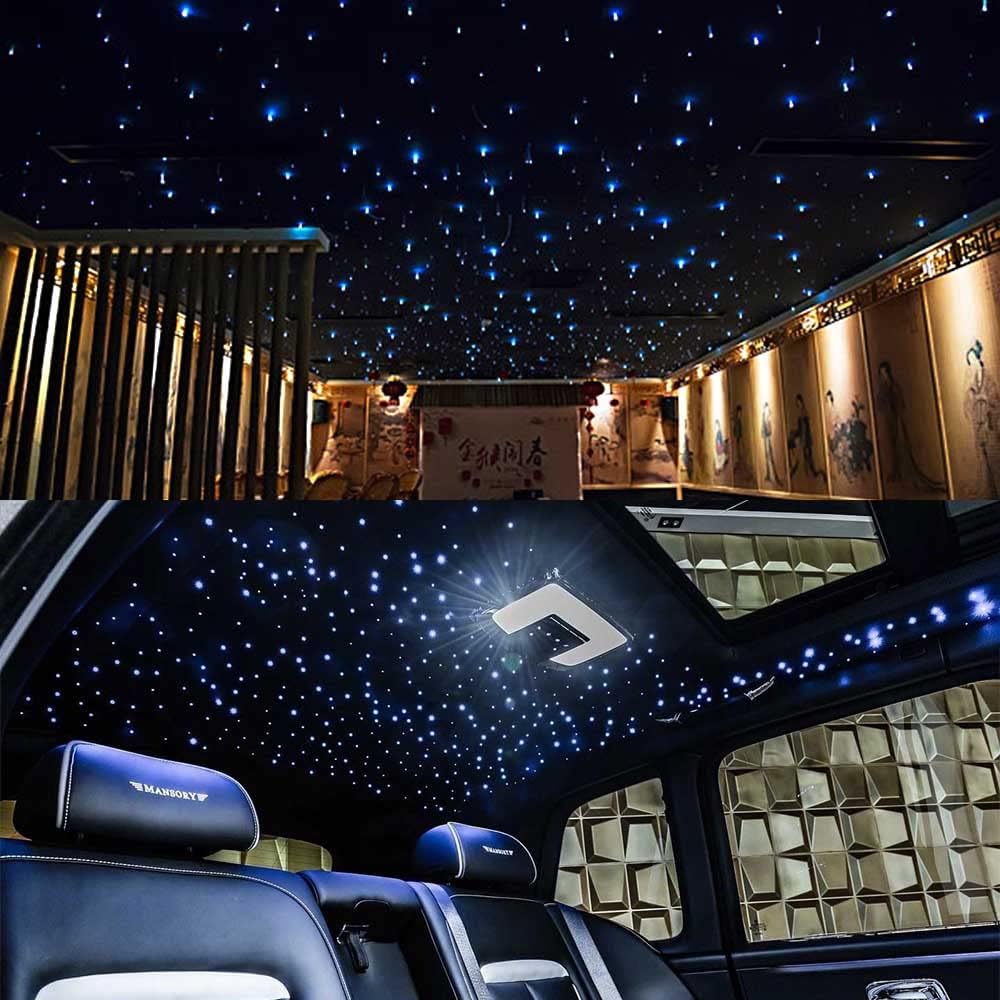Bluetooth 20W RGBW LED Headliner Light Kit with APP Remote, 900pcs 13.1ft Z7620