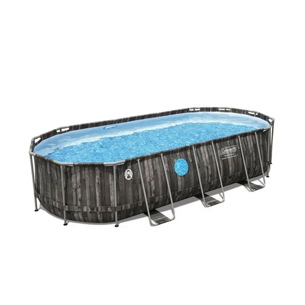 20' x 10' x 48 Oval Metal Frame Above Ground Pool Set S20931