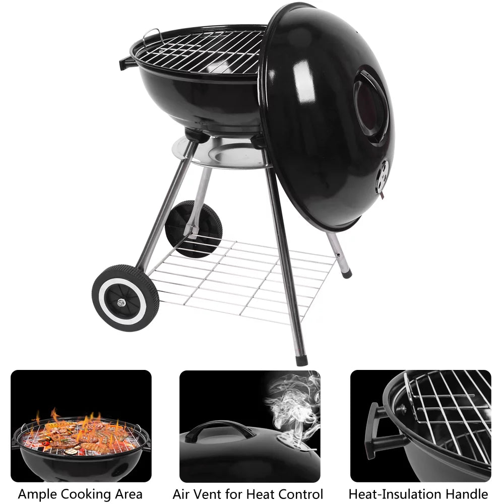 Charcoal Enamel Barbecue Stove B1217