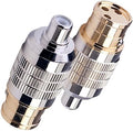 Female XLR to Female RCA Adapters, 2 Pieces E614