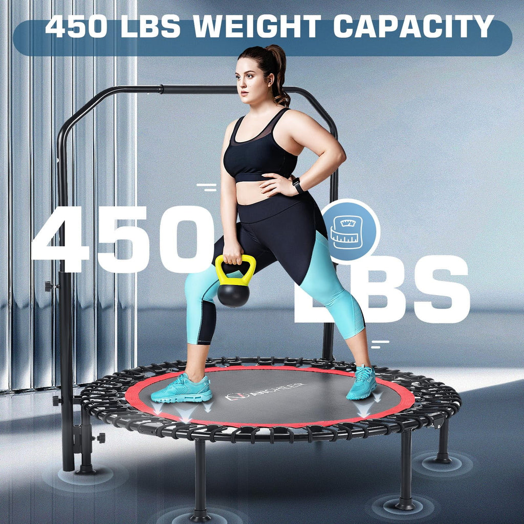 40 Foldable Mini Trampoline with Bungees M7276